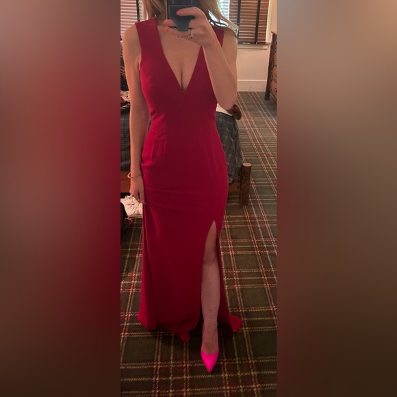 Dress the Population Trumpet gown - Picture 2 of 4